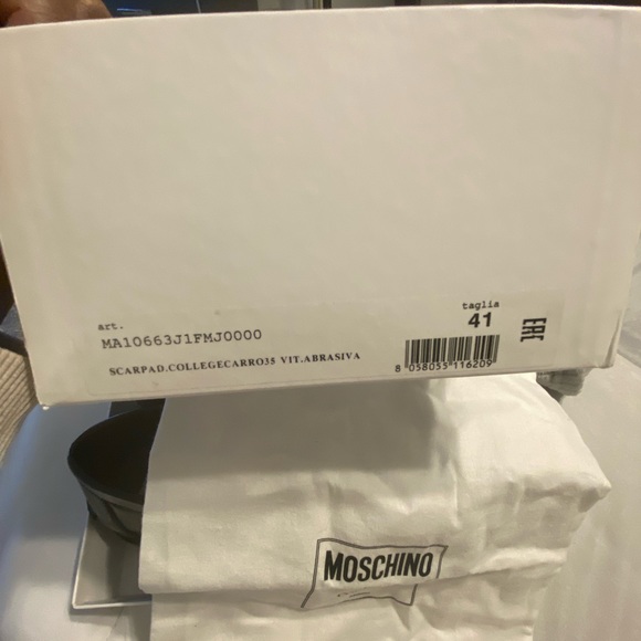 MOSCHINO LOAFERS worm once perfect condition. Work or Play this stylish loafer - Picture 3 of 5